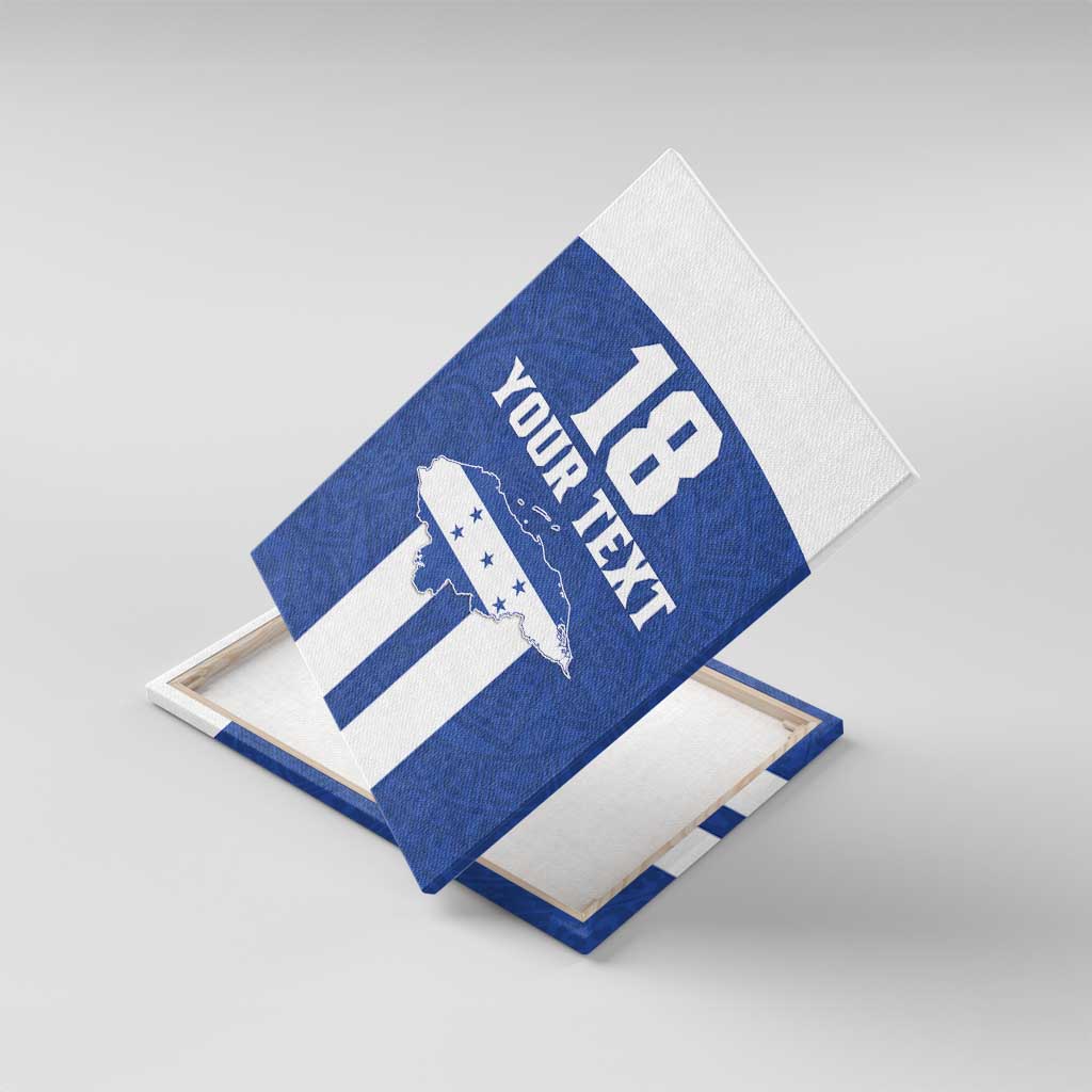 Custom Honduras Football Canvas Wall Art La H Go Champion - Wonder Print Shop