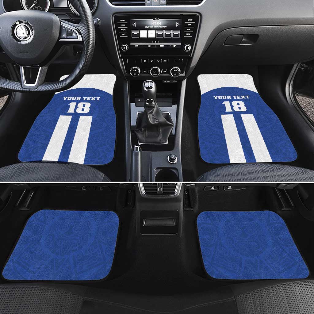 Custom Honduras Football Car Mats La H Go Champion - Wonder Print Shop