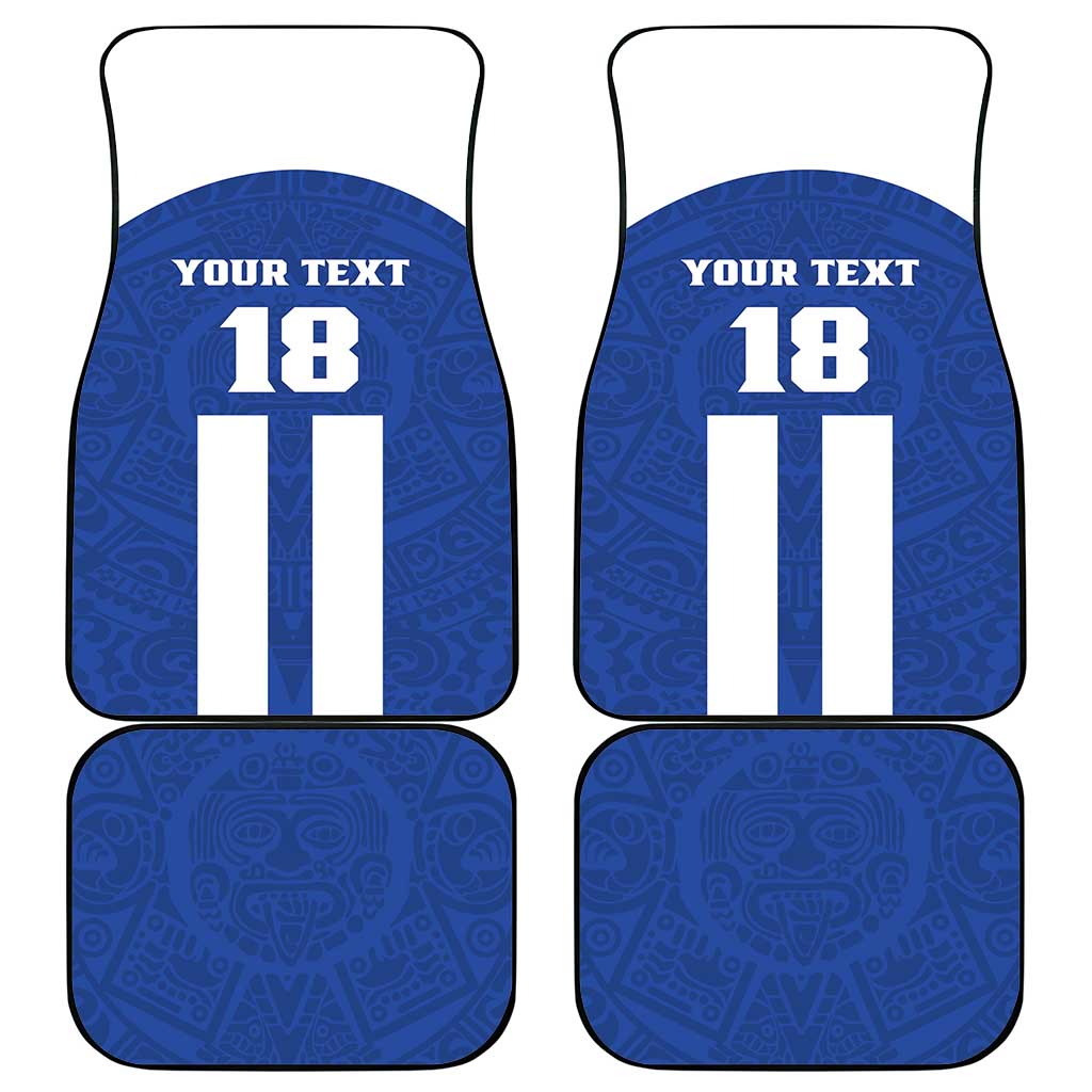 Custom Honduras Football Car Mats La H Go Champion - Wonder Print Shop