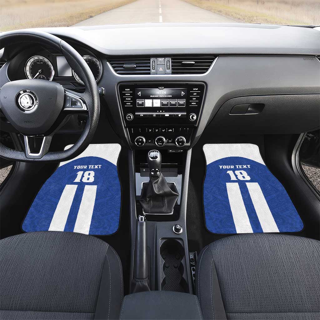 Custom Honduras Football Car Mats La H Go Champion - Wonder Print Shop