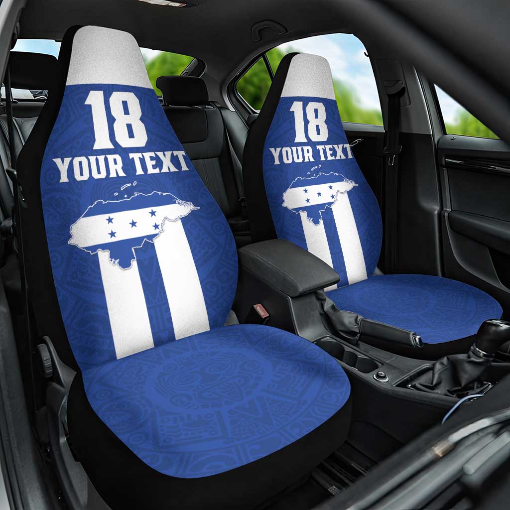 Custom Honduras Football Car Seat Cover La H Go Champion - Wonder Print Shop