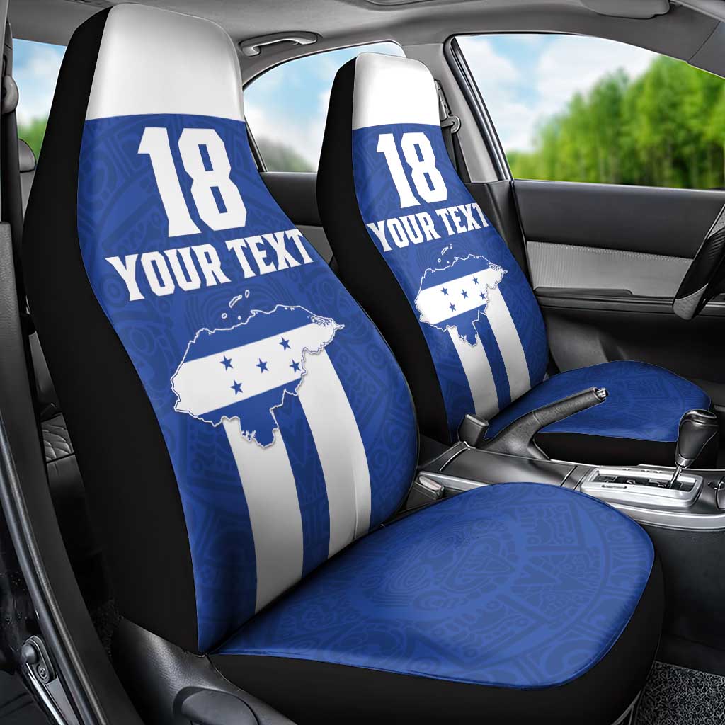 Custom Honduras Football Car Seat Cover La H Go Champion - Wonder Print Shop