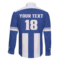 Custom Honduras Football Family Matching Off The Shoulder Long Sleeve Dress and Hawaiian Shirt La H Go Champion - Wonder Print Shop