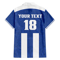 Custom Honduras Football Family Matching Off Shoulder Maxi Dress and Hawaiian Shirt La H Go Champion - Wonder Print Shop