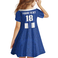 Custom Honduras Football Family Matching Off Shoulder Short Dress and Hawaiian Shirt La H Go Champion - Wonder Print Shop