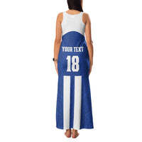 Custom Honduras Football Family Matching Tank Maxi Dress and Hawaiian Shirt La H Go Champion - Wonder Print Shop