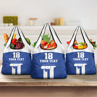 Custom Honduras Football Grocery Bag La H Go Champion - Wonder Print Shop