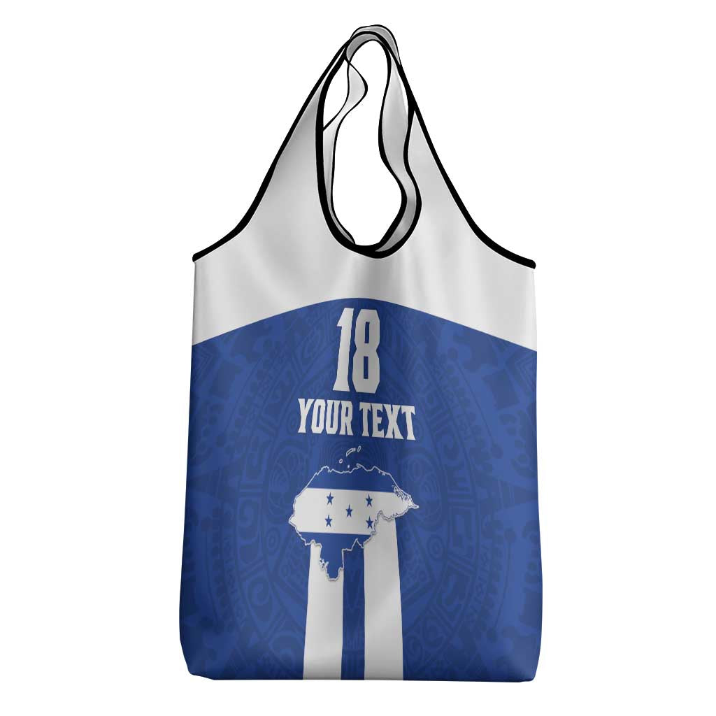 Custom Honduras Football Grocery Bag La H Go Champion - Wonder Print Shop