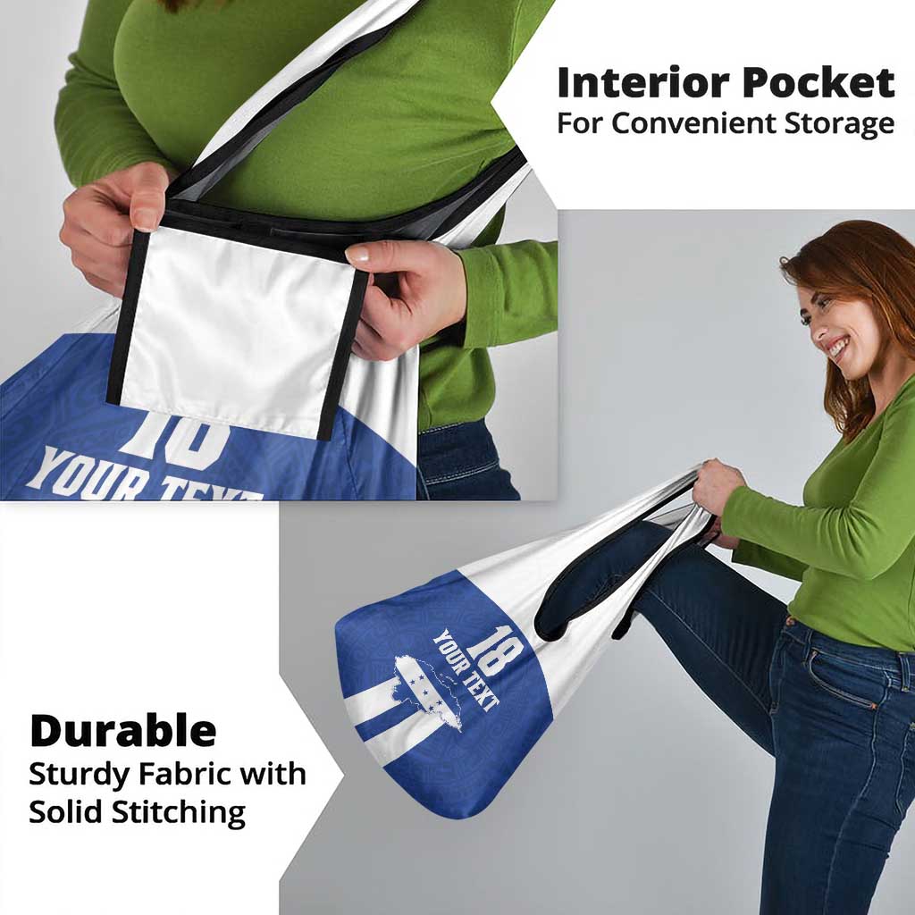Custom Honduras Football Grocery Bag La H Go Champion - Wonder Print Shop