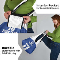 Custom Honduras Football Grocery Bag La H Go Champion - Wonder Print Shop