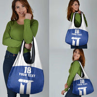 Custom Honduras Football Grocery Bag La H Go Champion - Wonder Print Shop