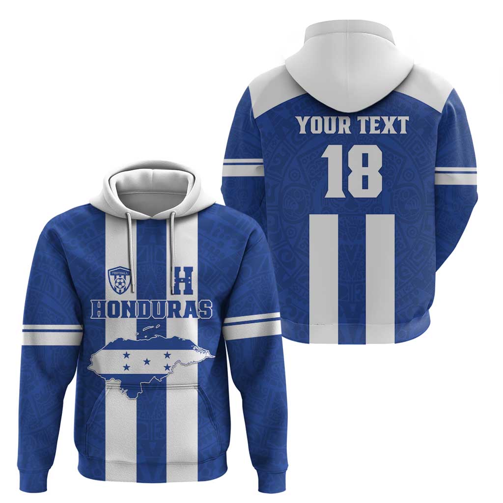 Custom Honduras Football Hoodie La H Go Champion - Wonder Print Shop