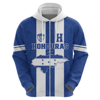 Custom Honduras Football Hoodie La H Go Champion - Wonder Print Shop