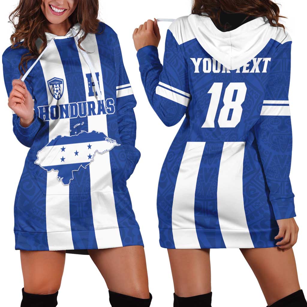 Custom Honduras Football Hoodie Dress La H Go Champion - Wonder Print Shop