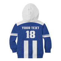 Custom Honduras Football Kid Hoodie La H Go Champion - Wonder Print Shop