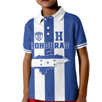 Custom Honduras Football Kid Polo Shirt La H Go Champion - Wonder Print Shop