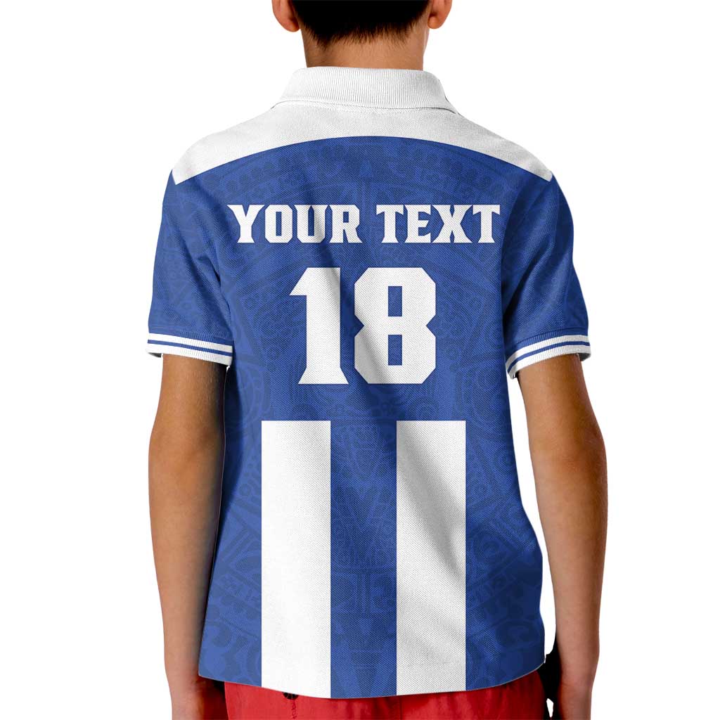Custom Honduras Football Kid Polo Shirt La H Go Champion - Wonder Print Shop