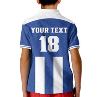 Custom Honduras Football Kid Polo Shirt La H Go Champion - Wonder Print Shop