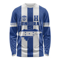 Custom Honduras Football Long Sleeve Shirt La H Go Champion - Wonder Print Shop