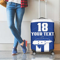 Custom Honduras Football Luggage Cover La H Go Champion - Wonder Print Shop