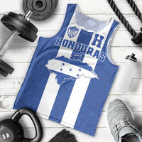 Custom Honduras Football Men Tank Top La H Go Champion - Wonder Print Shop