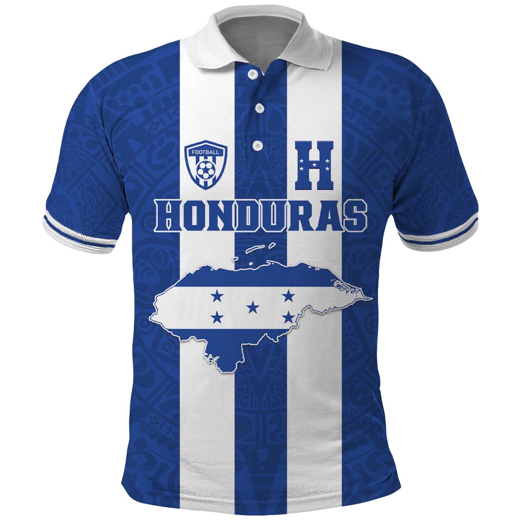 Custom Honduras Football Polo Shirt La H Go Champion - Wonder Print Shop