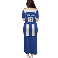 Custom Honduras Football Puletasi La H Go Champion - Wonder Print Shop