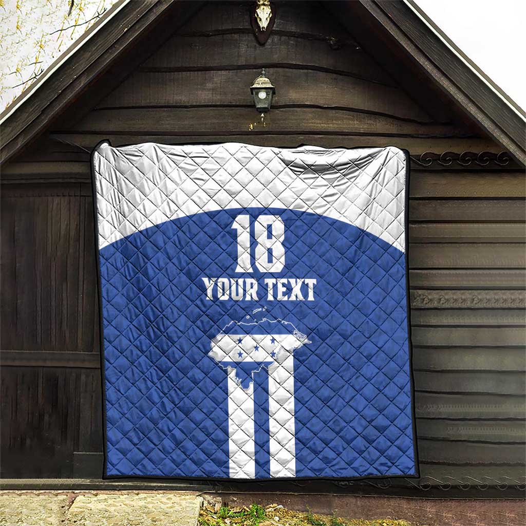 Custom Honduras Football Quilt La H Go Champion - Wonder Print Shop
