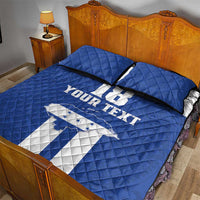 Custom Honduras Football Quilt Bed Set La H Go Champion - Wonder Print Shop