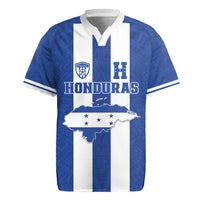 Custom Honduras Football Rugby Jersey La H Go Champion - Wonder Print Shop
