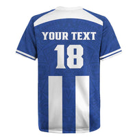 Custom Honduras Football Rugby Jersey La H Go Champion - Wonder Print Shop