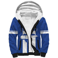 Custom Honduras Football Sherpa Hoodie La H Go Champion - Wonder Print Shop