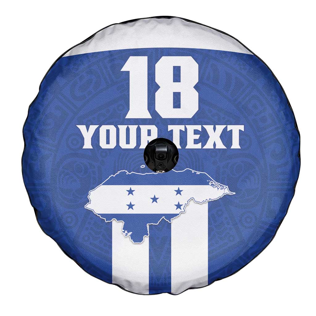 Custom Honduras Football Spare Tire Cover La H Go Champion - Wonder Print Shop