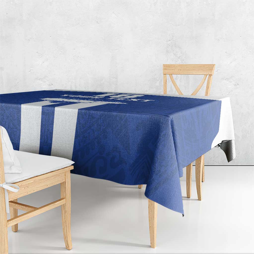 Custom Honduras Football Tablecloth La H Go Champion - Wonder Print Shop