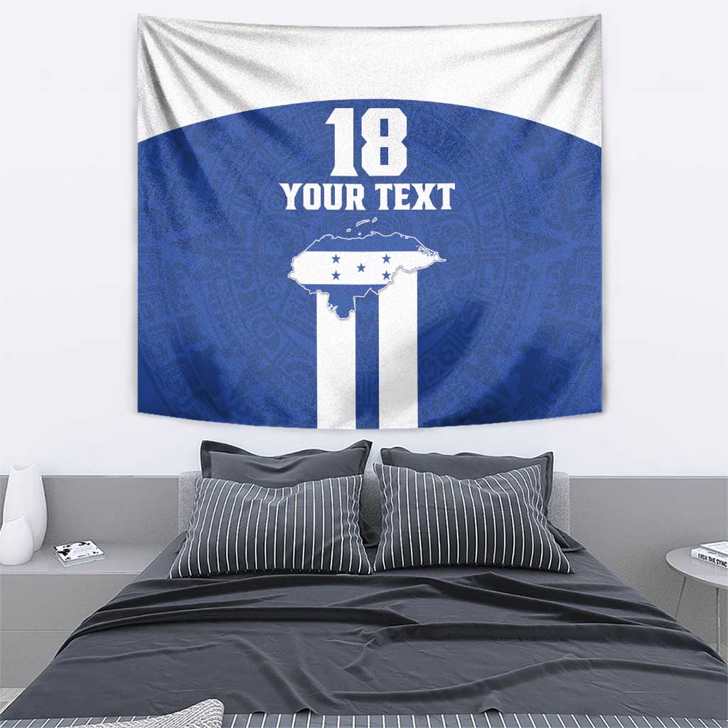 Custom Honduras Football Tapestry La H Go Champion - Wonder Print Shop