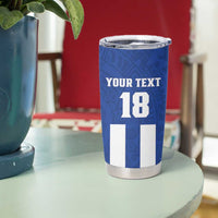 Custom Honduras Football Tumbler Cup La H Go Champion - Wonder Print Shop