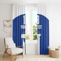 Custom Honduras Football Window Curtain La H Go Champion - Wonder Print Shop