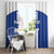 Custom Honduras Football Window Curtain La H Go Champion - Wonder Print Shop