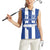 Custom Honduras Football Women Sleeveless Polo Shirt La H Go Champion - Wonder Print Shop
