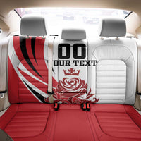 Custom England Football Back Car Seat Cover Simple Style - Wonder Print Shop