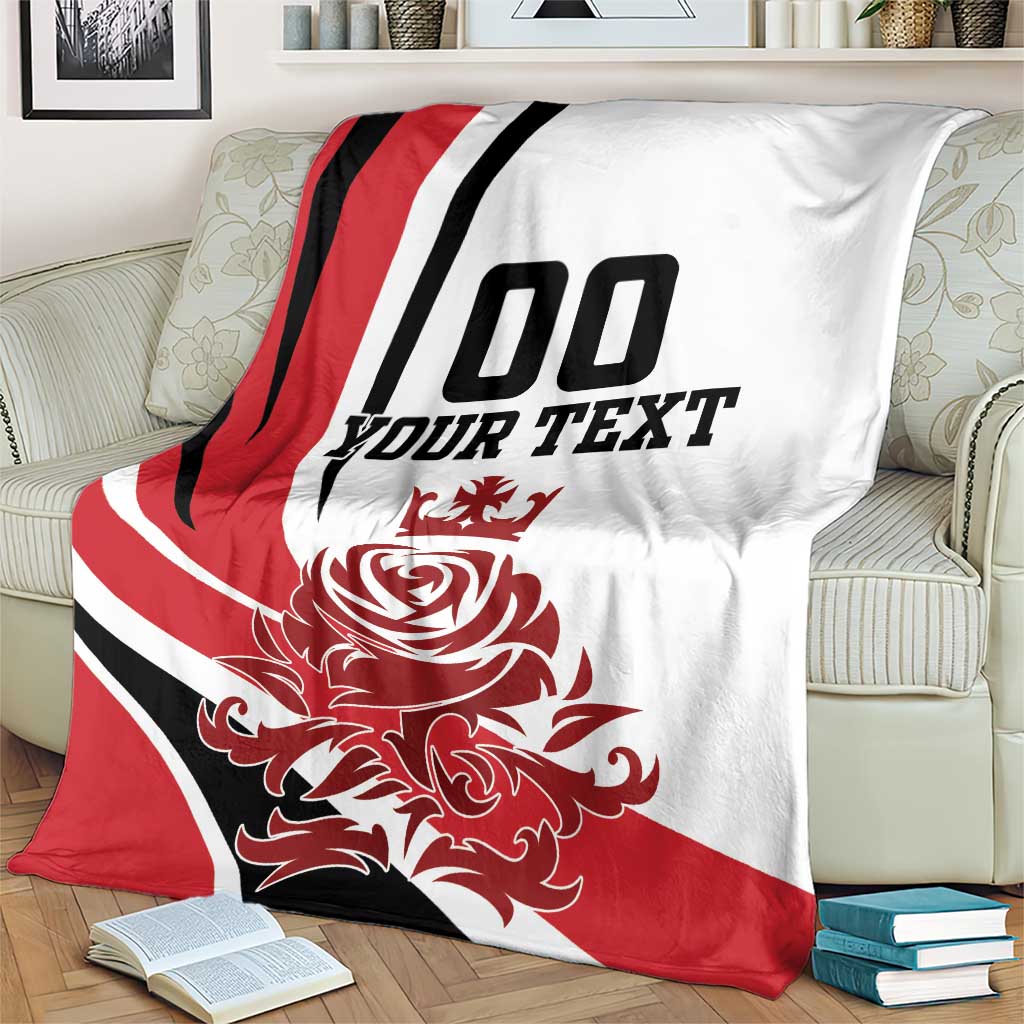 Custom England Football Blanket Simple Style