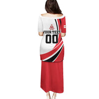 Custom England Football Puletasi Simple Style - Wonder Print Shop