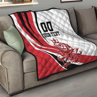 Custom England Football Quilt Simple Style - Wonder Print Shop
