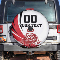 Custom England Football Spare Tire Cover Simple Style - Wonder Print Shop