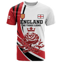 Custom England Football T Shirt Simple Style - Wonder Print Shop