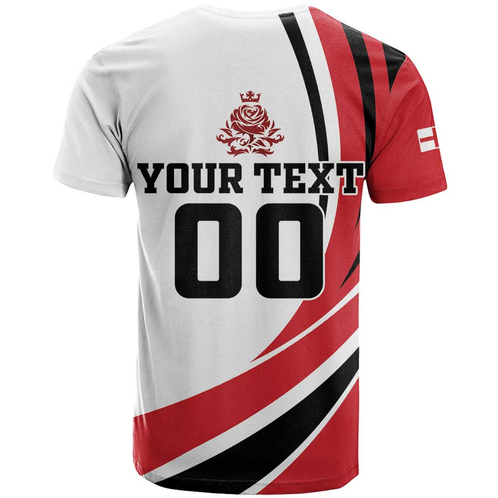 Custom England Football T Shirt Simple Style - Wonder Print Shop