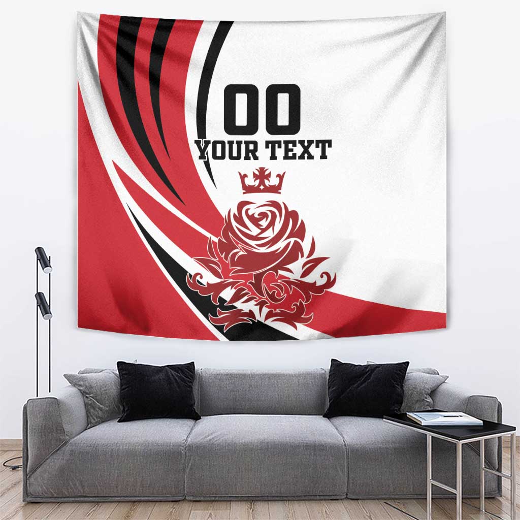 Custom England Football Tapestry Simple Style - Wonder Print Shop