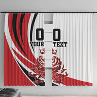 Custom England Football Window Curtain Simple Style - Wonder Print Shop