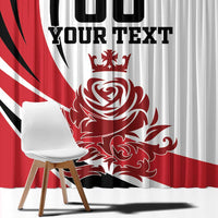 Custom England Football Window Curtain Simple Style - Wonder Print Shop