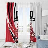 Custom England Football Window Curtain Simple Style - Wonder Print Shop